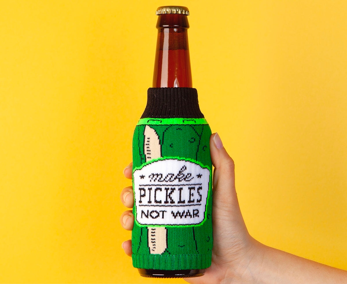 Freaker Fits Every Bottle Can Beverage Insulator, Stops Bottle Sweat, Make Pickles Not War